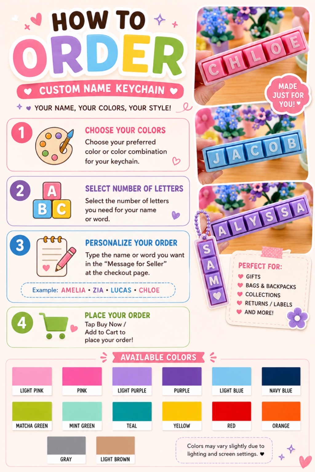 CNCL-021 Name Clicker Custom Personalized Fidget Clicker Gift Idea ...