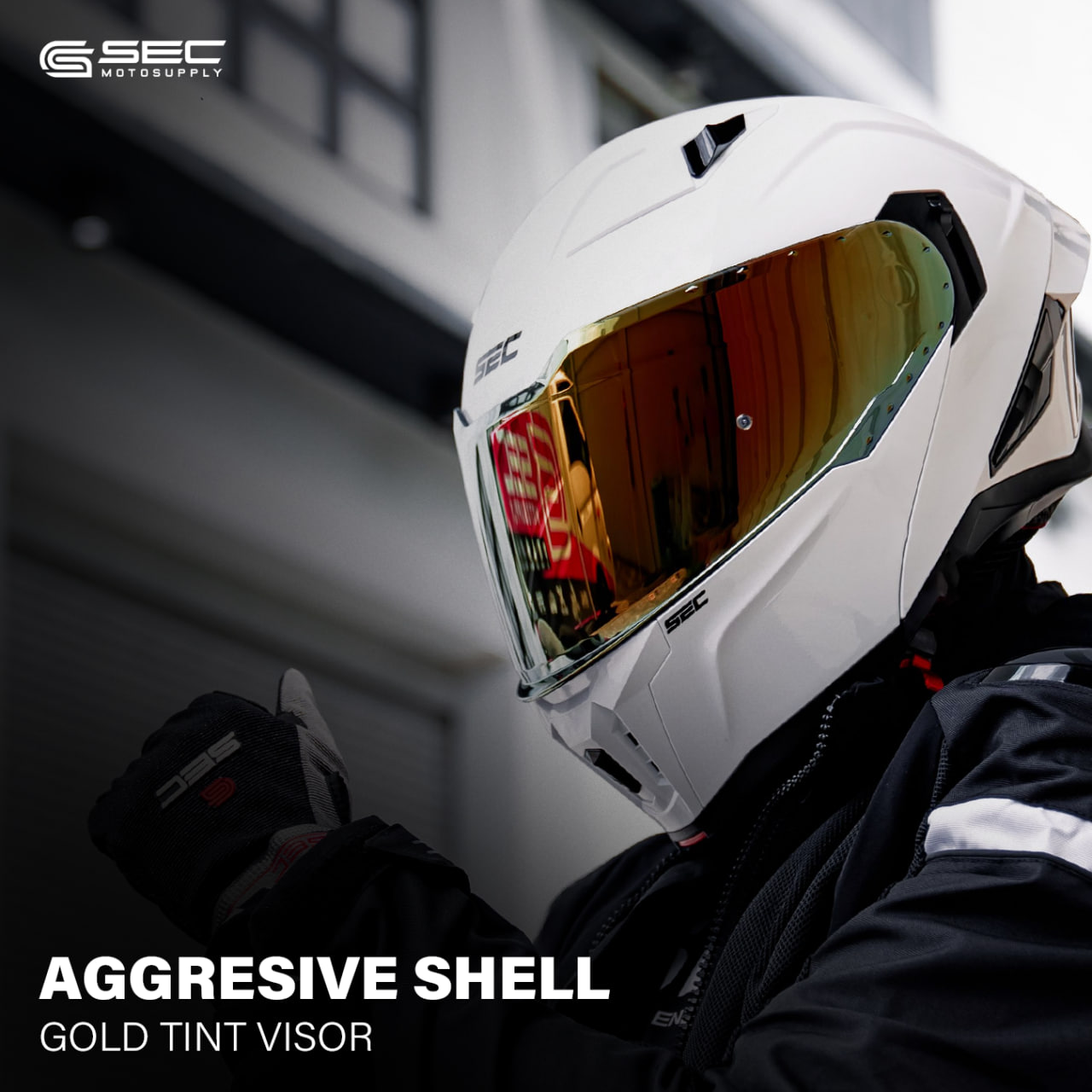 SEC Modular Helmet for Motorcycle Revive (Gloss/Matte) (M-XL) | Shopee ...