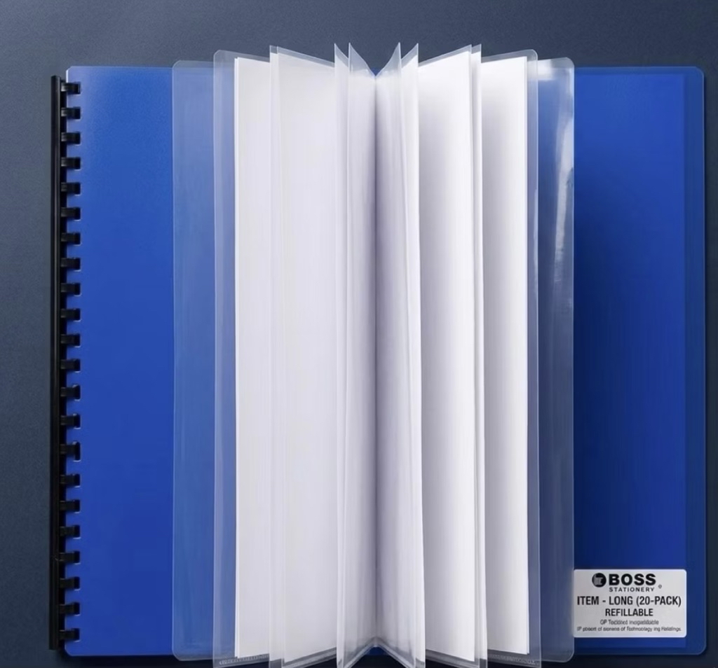 CLEARBOOK (20 POCKETS) REFILLABLE | Shopee Philippines