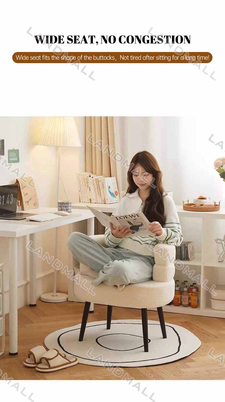 Computer Chair Student Chair bed room chair for Girl makeup desk chair ...