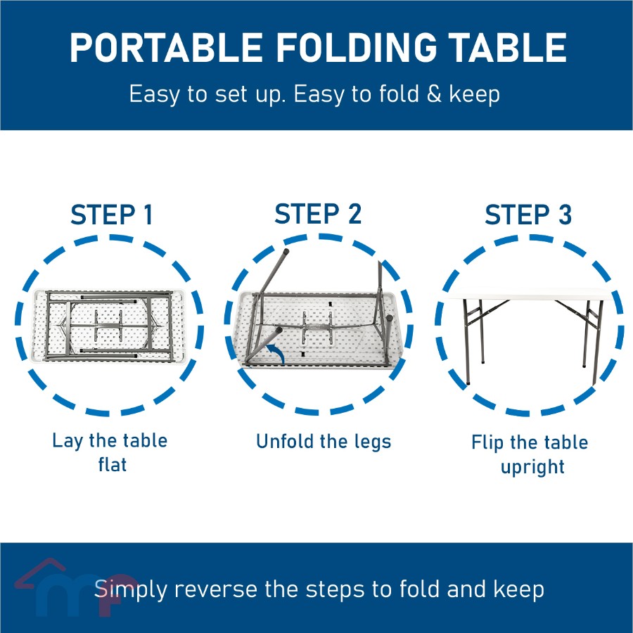 Mandaue Foam Anders Folding Table | Shopee Philippines