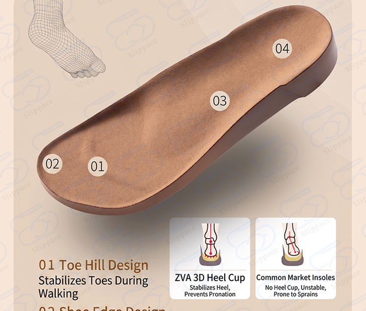 Slippers For Women Boston Suede Unisex Toe Sandals Lightweight ...
