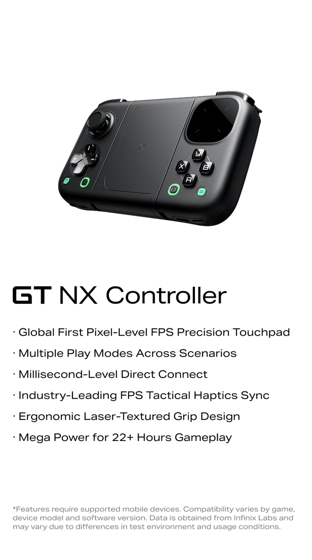 Infinix GT NX Controller - Smartphone Gaming Controller | FPS Precision ...