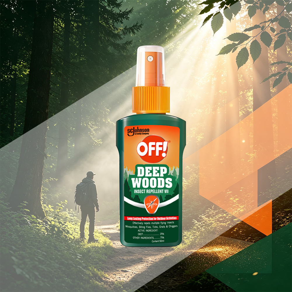 OFF! Deep Woods Sportsmen Bug Spray Spritz Long Lasting Repellent for ...