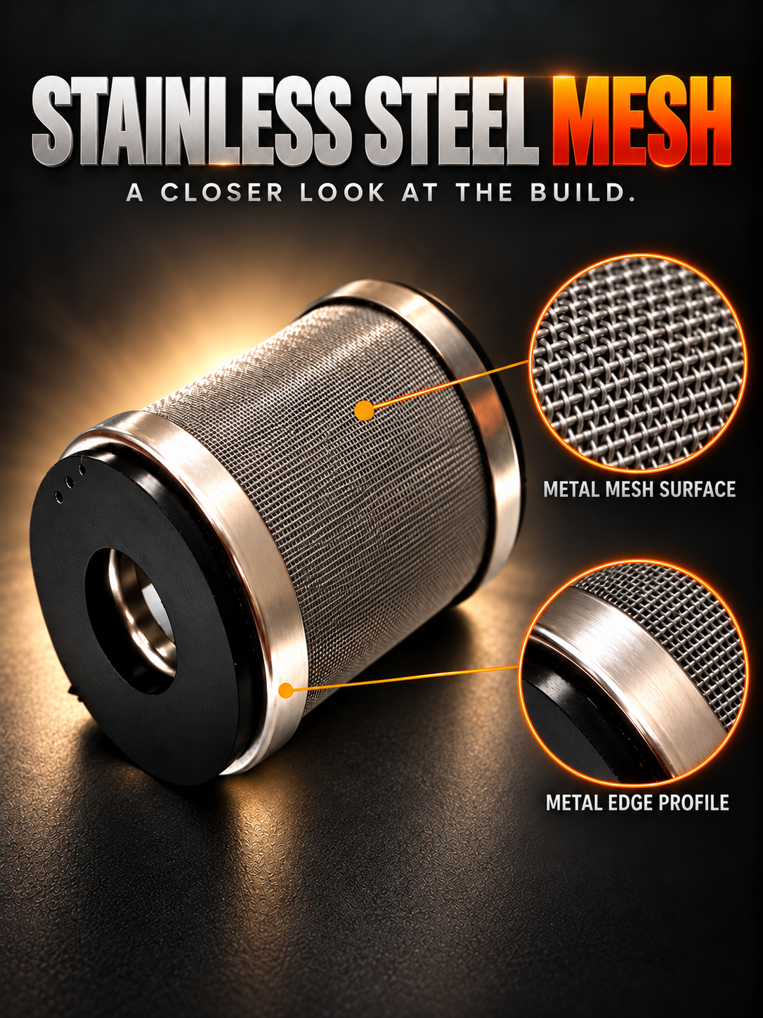 Stainless Steel Oil Filter Washable For Sniper 150 / 155 Vega Force ...