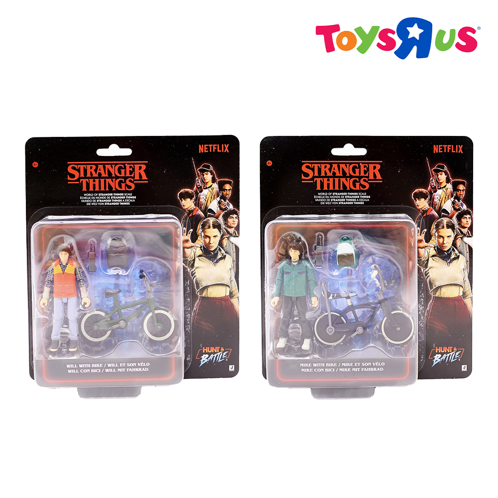 Stranger Things Hunt & Battle World of Stranger Things Scale Figure 4 ...