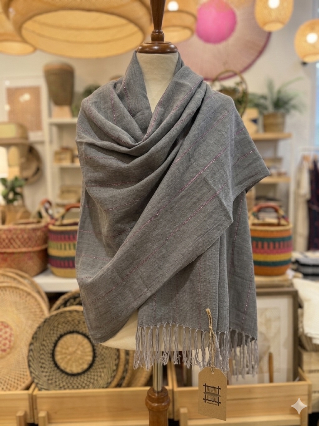 Inabel handwoven shawls | Shopee Philippines