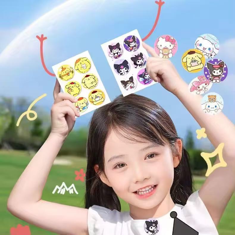 36pcs Sanrio Character Patches for Outdoor Use, Cartoon Mosquito ...