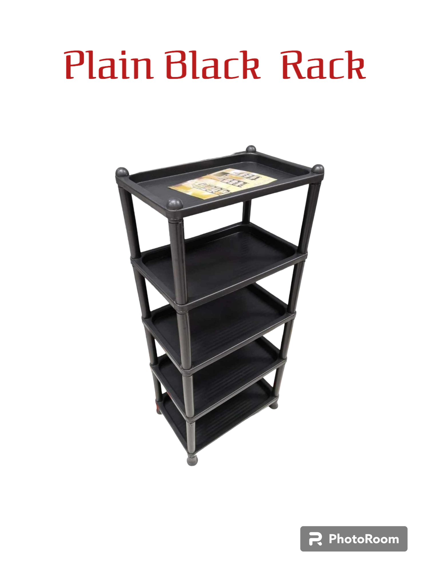 5-TIER MULTI PURPOSE UTILITY RACK (MOCHA AND BLACK) | Shopee Philippines