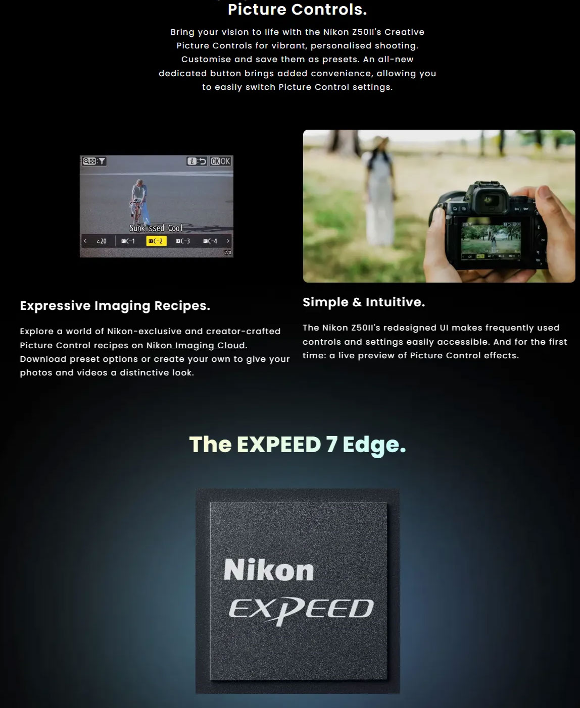 Nikon Z50 II Mirrorless Camera | w/ 16-50mm Lens | w/ 18-140mm Lens ...