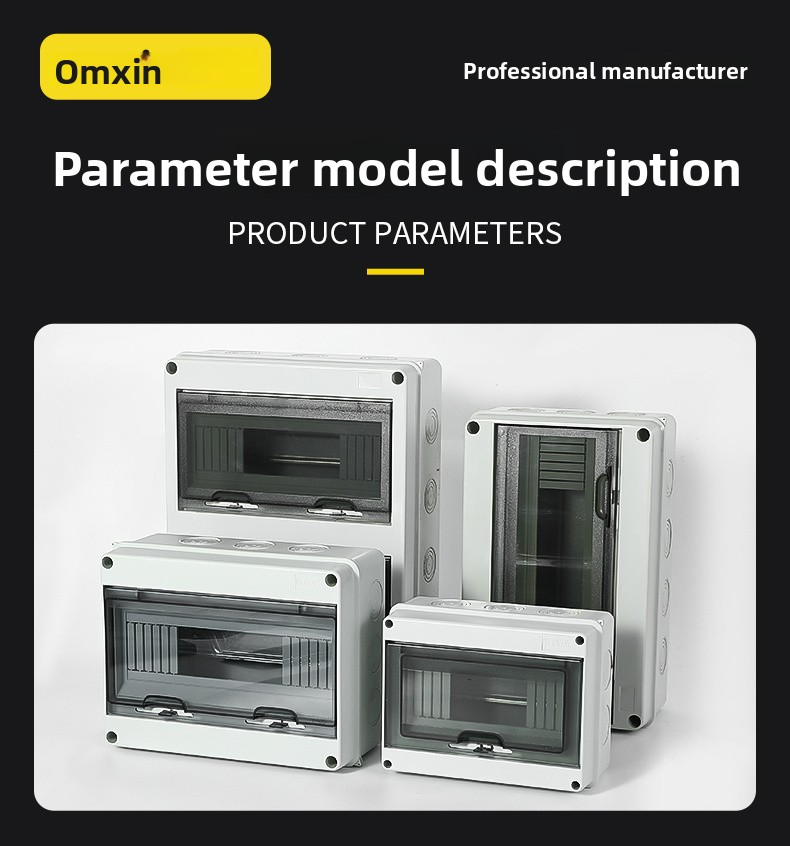 Outdoor Waterproof MCB Panel Box For Circuit Breaker Distribution Box ...