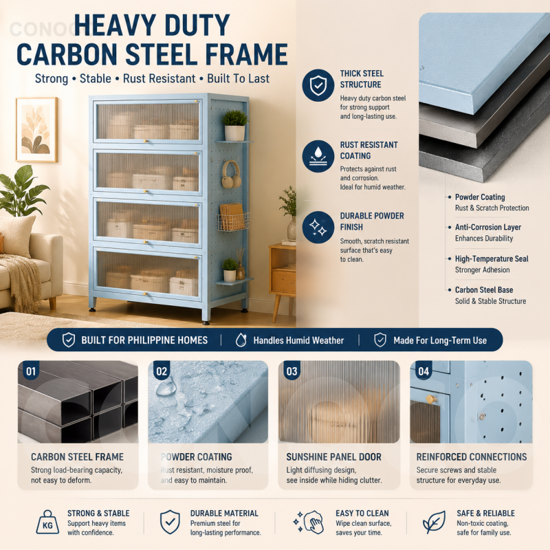 Metal Cabinet Storage With Pegboard Side Panel Heavy Duty Multi Tier ...