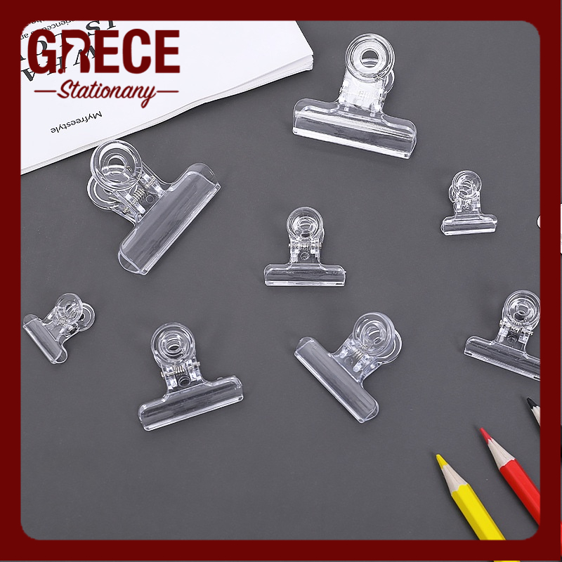 Clear paper clip DIY Organizer Stationary School Supplies | Shopee ...
