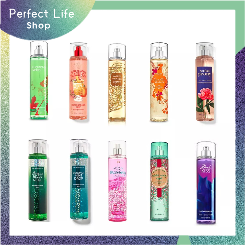 BATH@BODY WORKS Victoria's Fleur Perfume Fragrance MIST 236 ML | Shopee ...