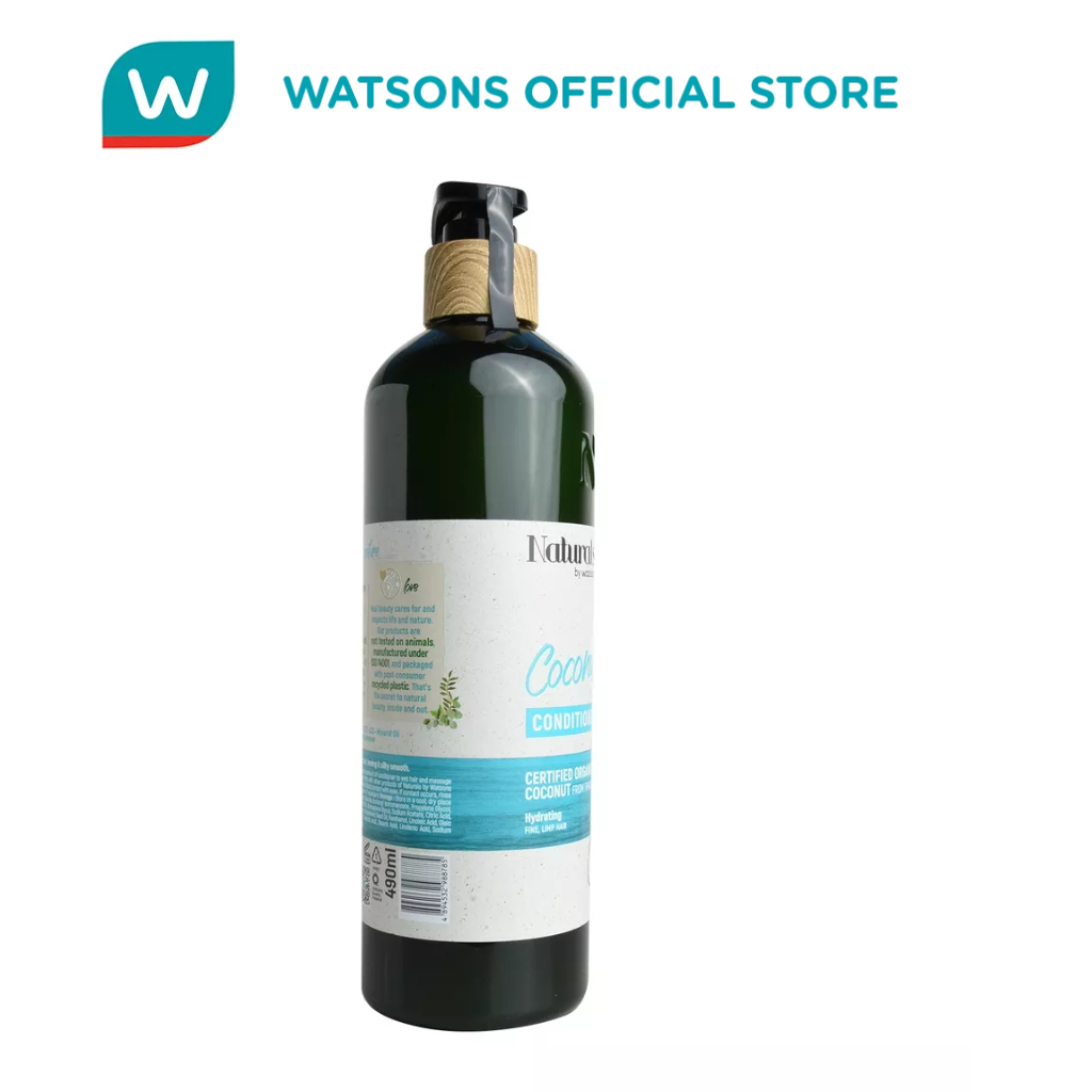 NATURALS BY WATSONS Coconut Conditioner 490ml Shopee Philippines