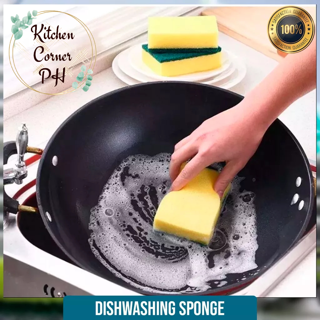 Dishwashing Sponge Block Magic Sponge waist type cleaning sponge ...