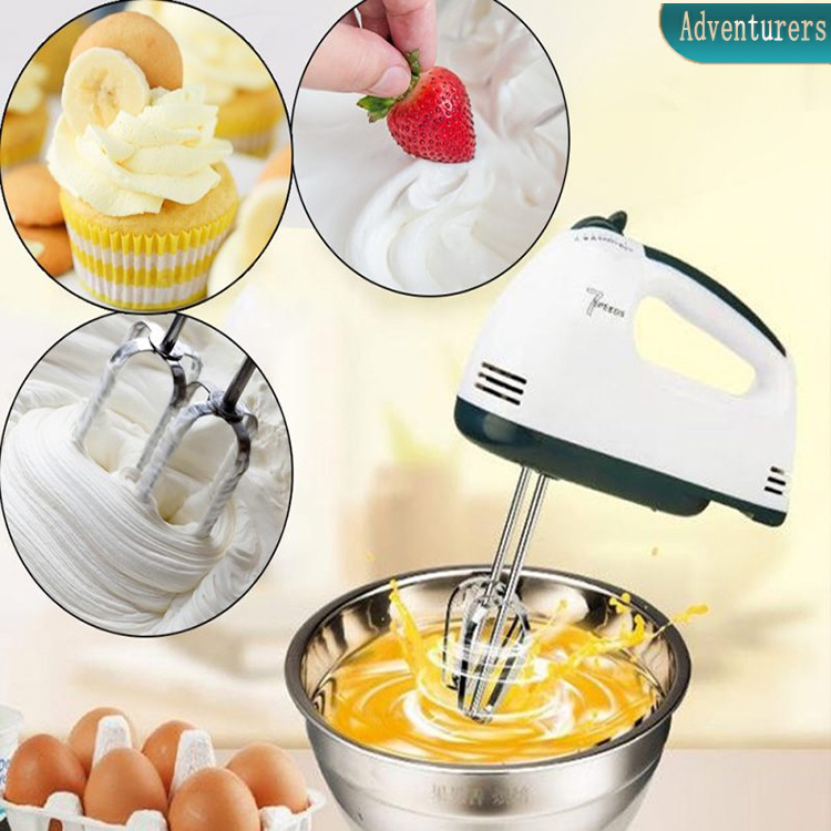 Adventurers 7 Speed Scarlett Electric Hand Mixer Shopee Philippines