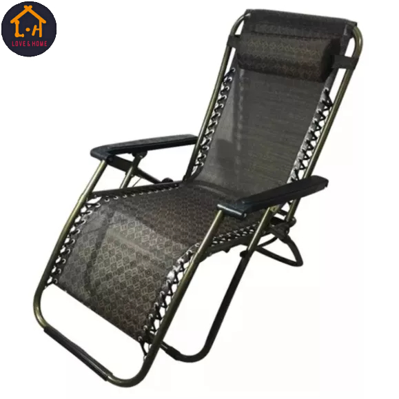 LOVE&HOME Foldable Zero Gravity Reclining Chair w/Adjustable Headrest ...