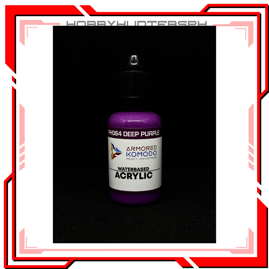 ArKom PH064 Deep Purple Waterbased Acrylic Paint (Armored Komodo ...