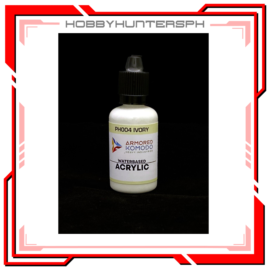ArKom PH004 Ivory Waterbased Acrylic Paint Armored Komodo | Shopee ...