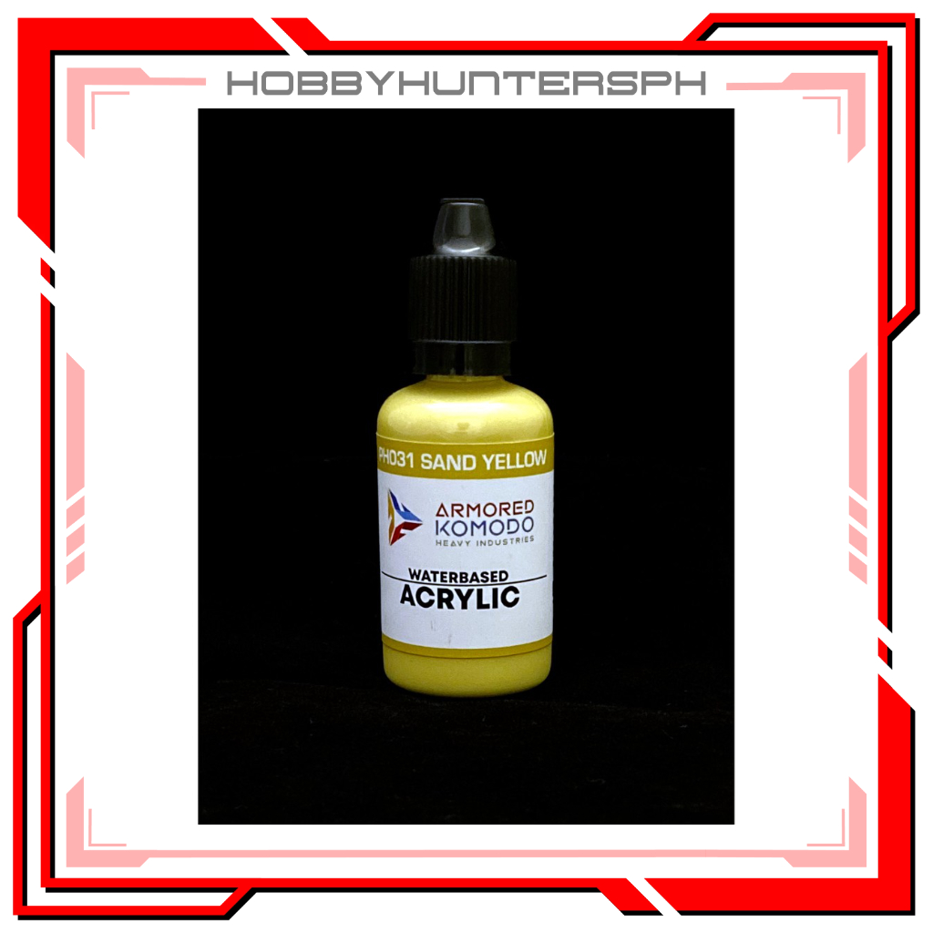 ArKom PH031 Sand Yellow Waterbased Acrylic Paint (Armored Komodo ...