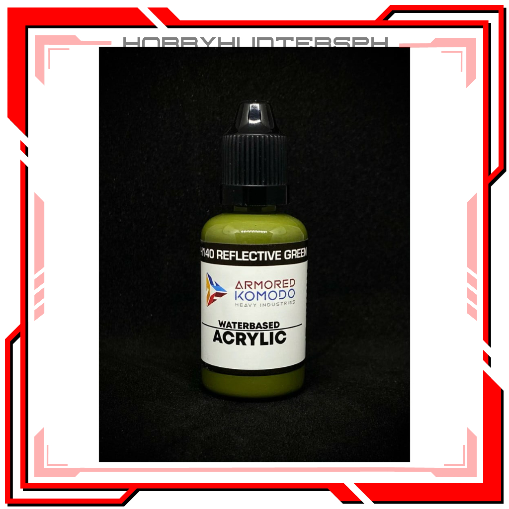 ArKom PH140 Reflective Green Waterbased Acrylic Paint Armored Komodo ...