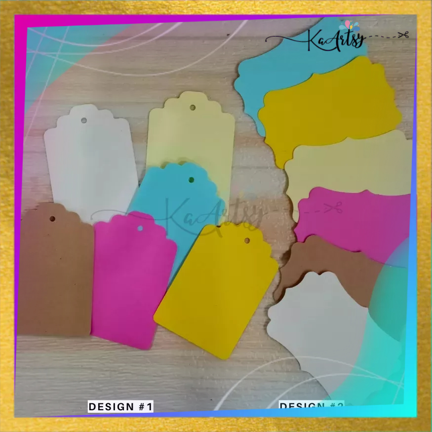 15 Pieces DIY Cardstock Blank Tags and Label | Shopee Philippines