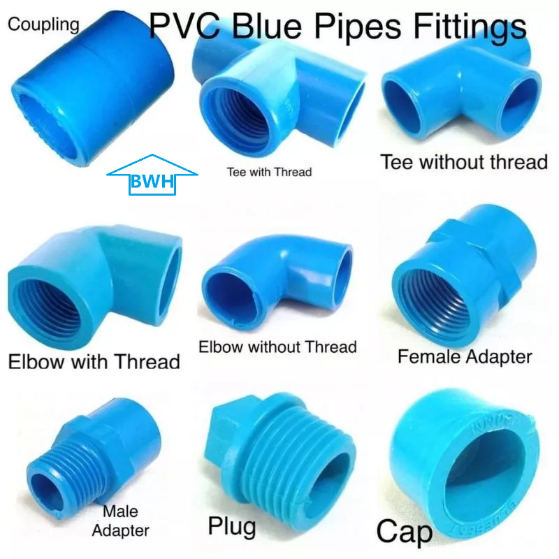 CCS PVC FITTINGS FOR BLUE PIPE 3/4 SOLD PER PACK Shopee Philippines