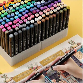 Ready Stock] Touch Markers Touchthree Markers - Colored Pens for