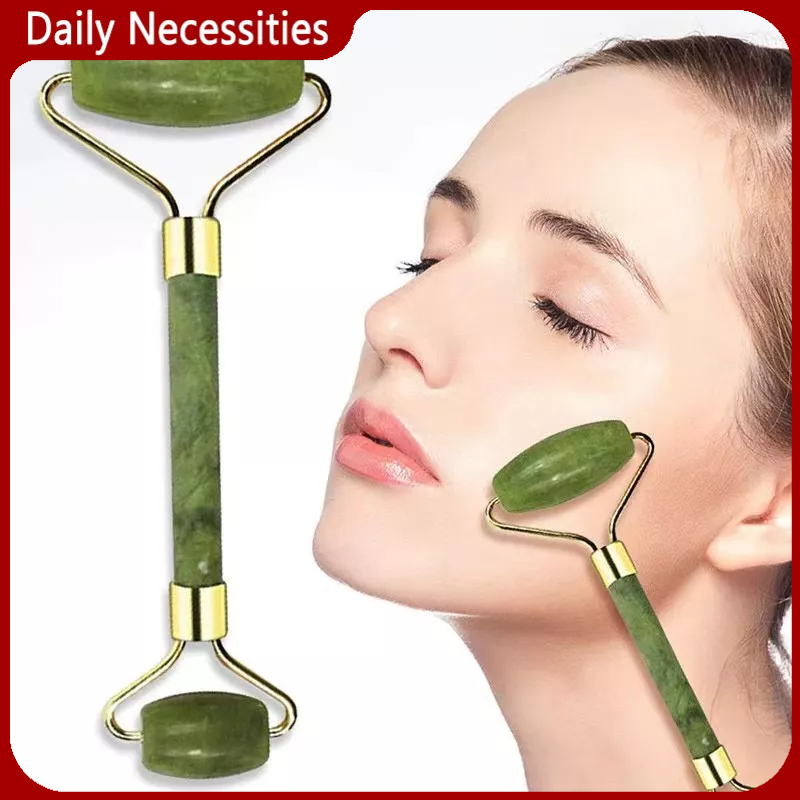 Dn Double Jade Facial Massage 4 Roller Face Anti Wrinkle Tool Beauty