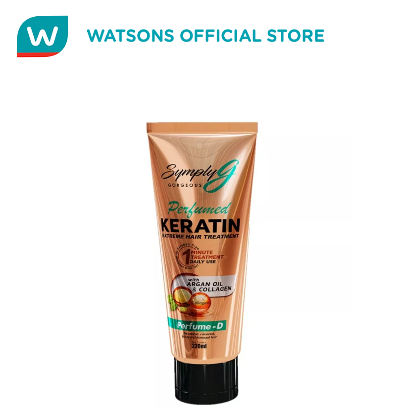 SIMPLY G Perfume D Keratin Extreme Hair Treatment With Argan Oil