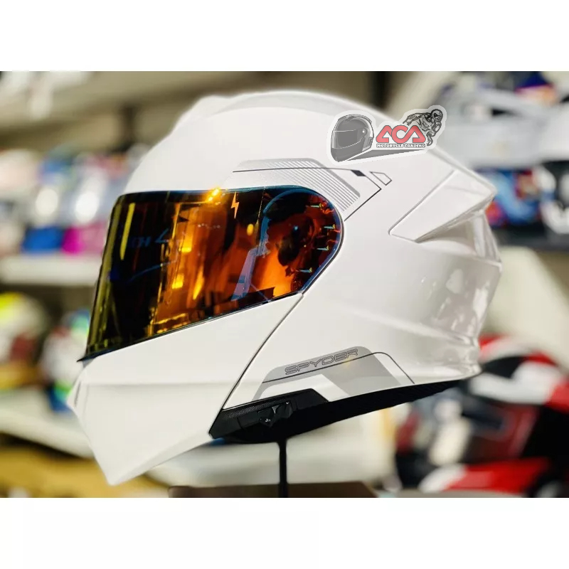 SPYDER FORCE V2 Modular Helmet with Dual Visor (Free Clear Visor