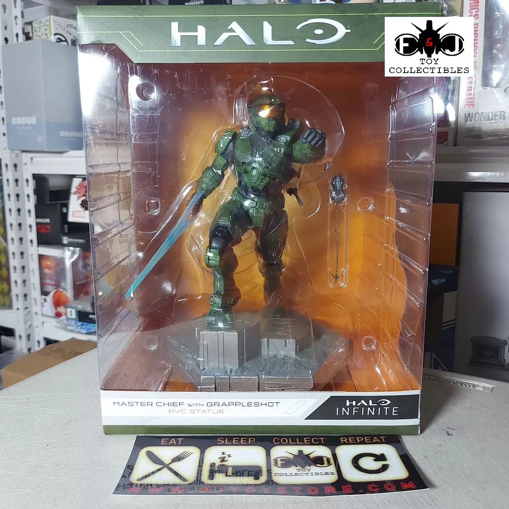 Dark Horse Halo Infinite: Master Chief With Grappleshot PVC Statue ...