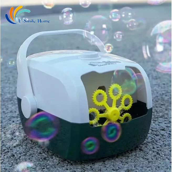 Automatic Bubble Machine Wedding Stage One Button Bubble AA battery