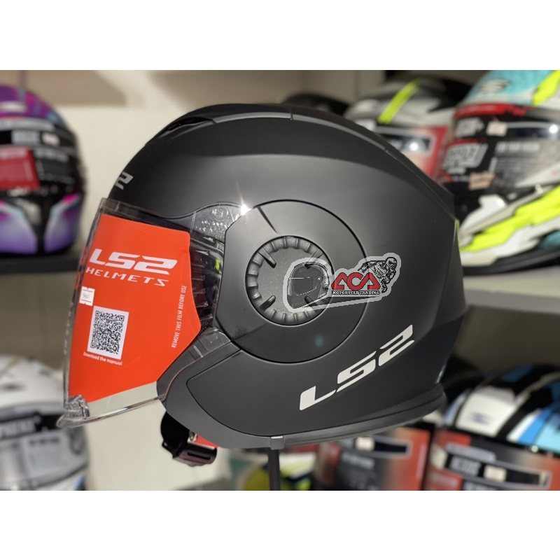 ls2 half face helmet philippines OF599 SPITFIRE II RETRO MOTORCYCLE OPEN LS2 | Dual Lens Three