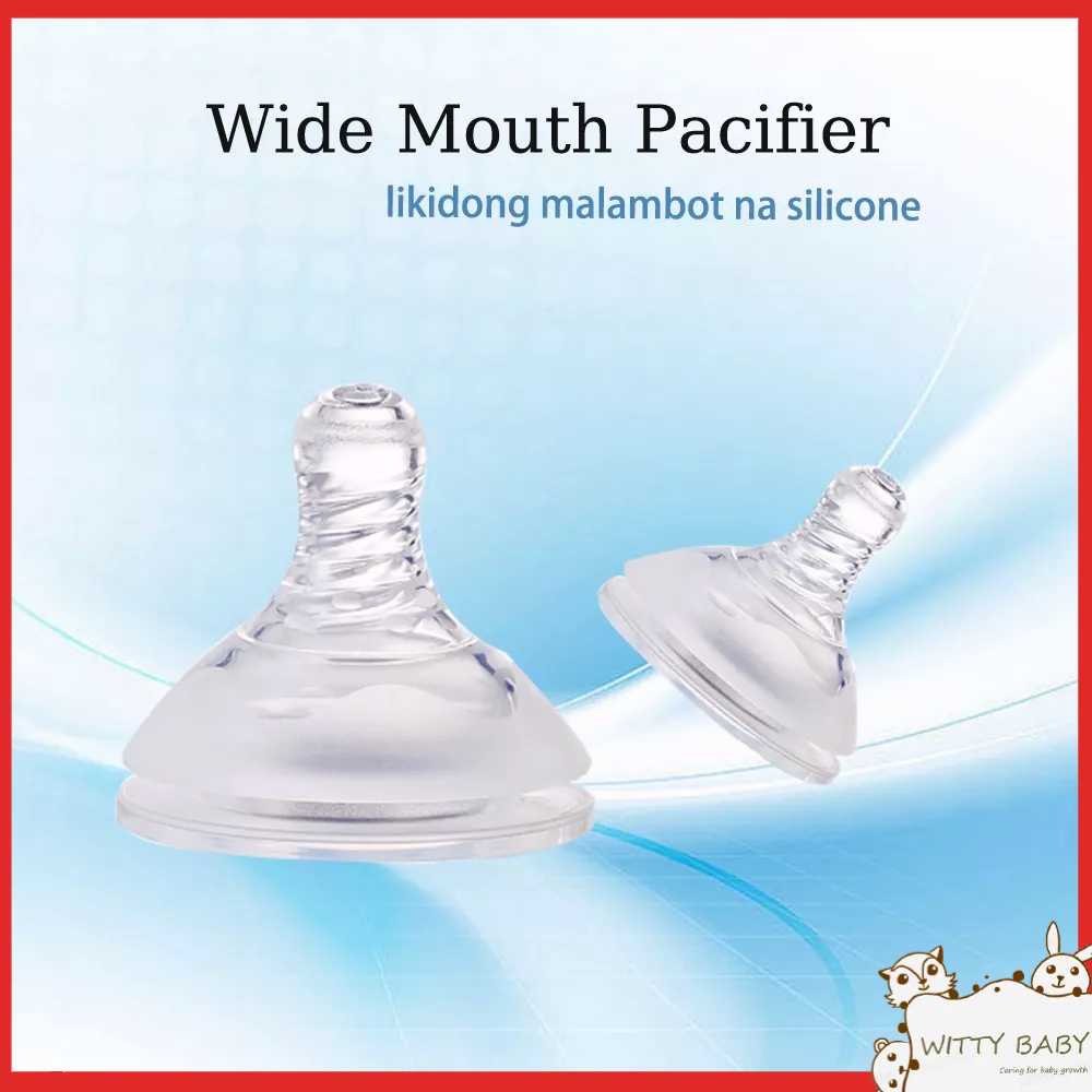 Wide Nipples Replacement Chupon Pacifier For Newborn Silicone Nipple ...