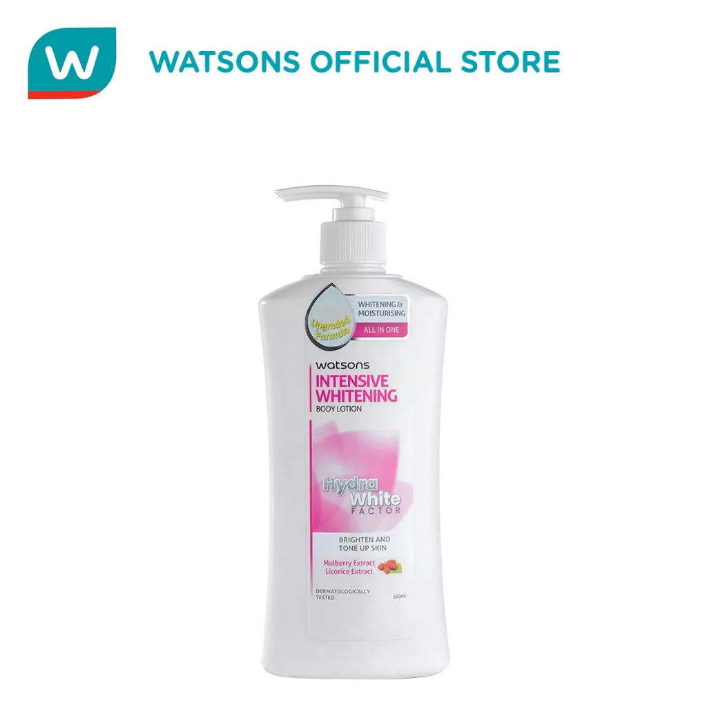 WATSONS Intensive Whitening Body Lotion 500ml Shopee Philippines