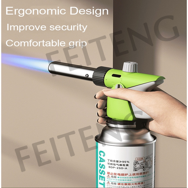 2022 latest model blow torch gun Heating BBQ Flame butane torch flame