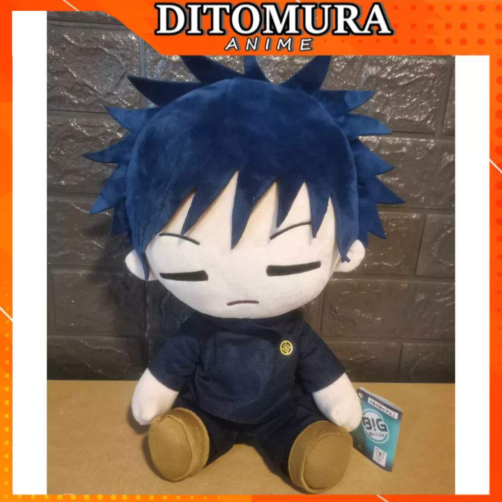 Jujutsu kaisen megumi big taito sitting stuffed toy plush | Shopee ...