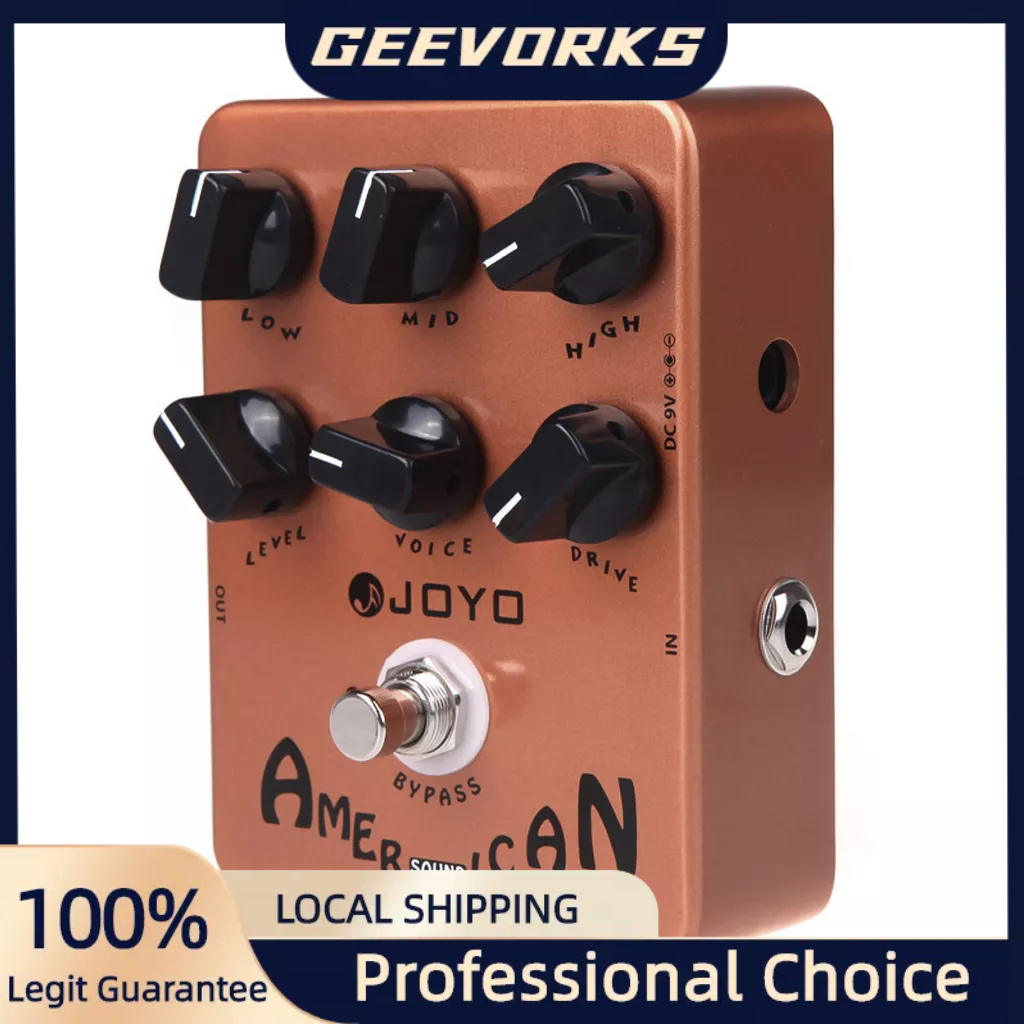 [LOCAL]JOYO JF-14 American Sound Guitar Amp Simulator Effect Pedal ...