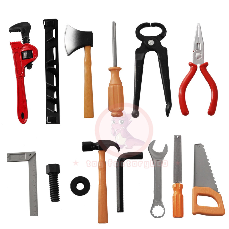 13PCS Kids Toolbox Kit Educational Toys Boys Tool Set Simulation ...