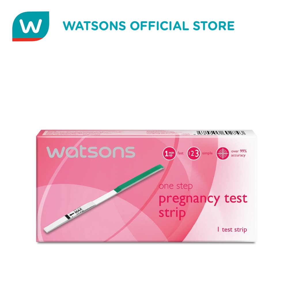 WATSONS One step Pregnancy Test Strip 1S Shopee Philippines