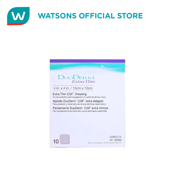 DUODERM Extra Thin Wound Dressing 4x4 Inches | Shopee Philippines