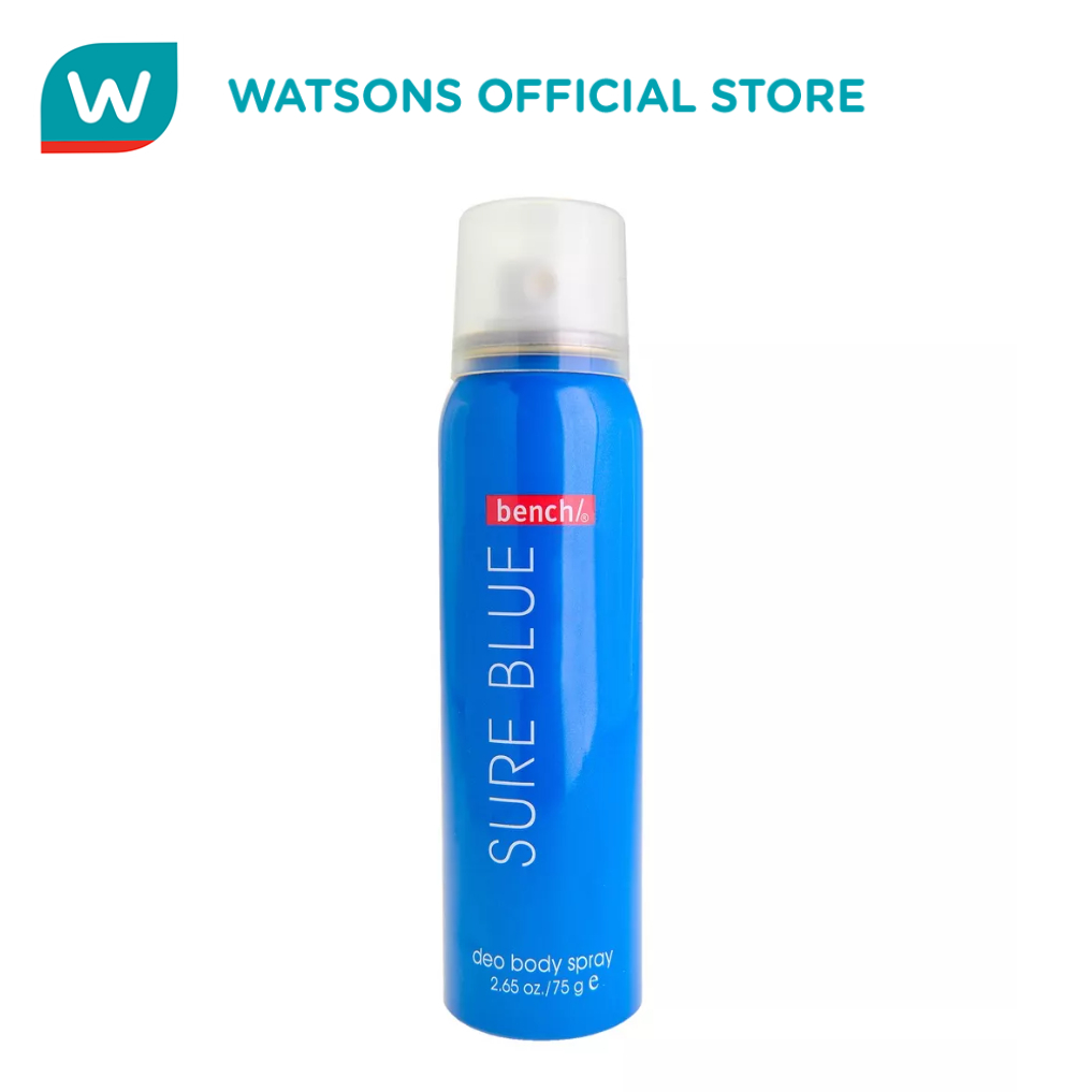 BENCH Sure Blue Deo Body Spray 100mL Shopee Philippines