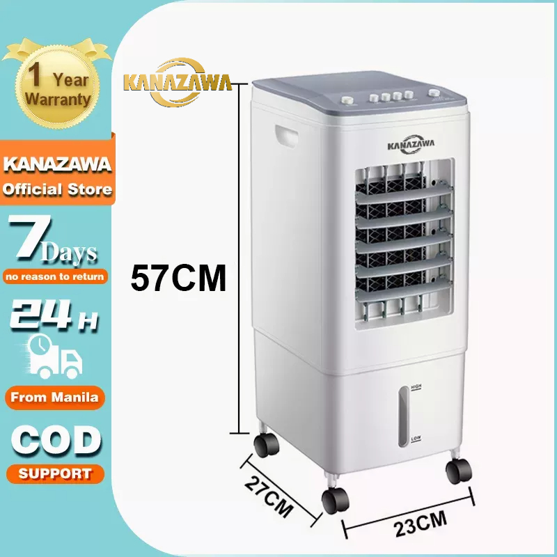 KANAZAWA Air Cooler Home with 6L Water Tank ThreeSpeed Regulation Air