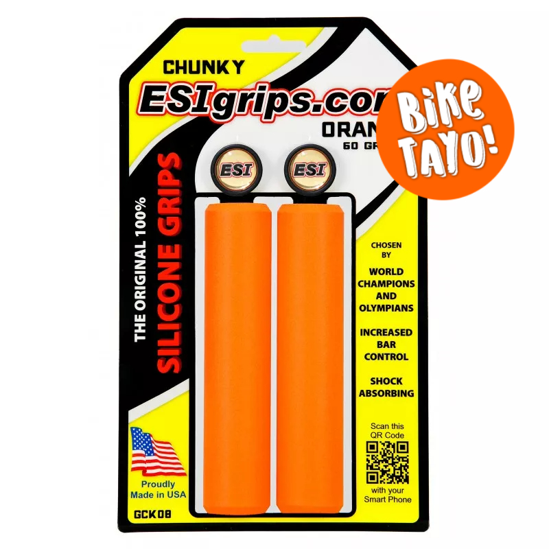 Manopole ESI Peluche Silicone Push On | 35mm 80g 130mm | MTB E-MTB XC Comfort Nero
