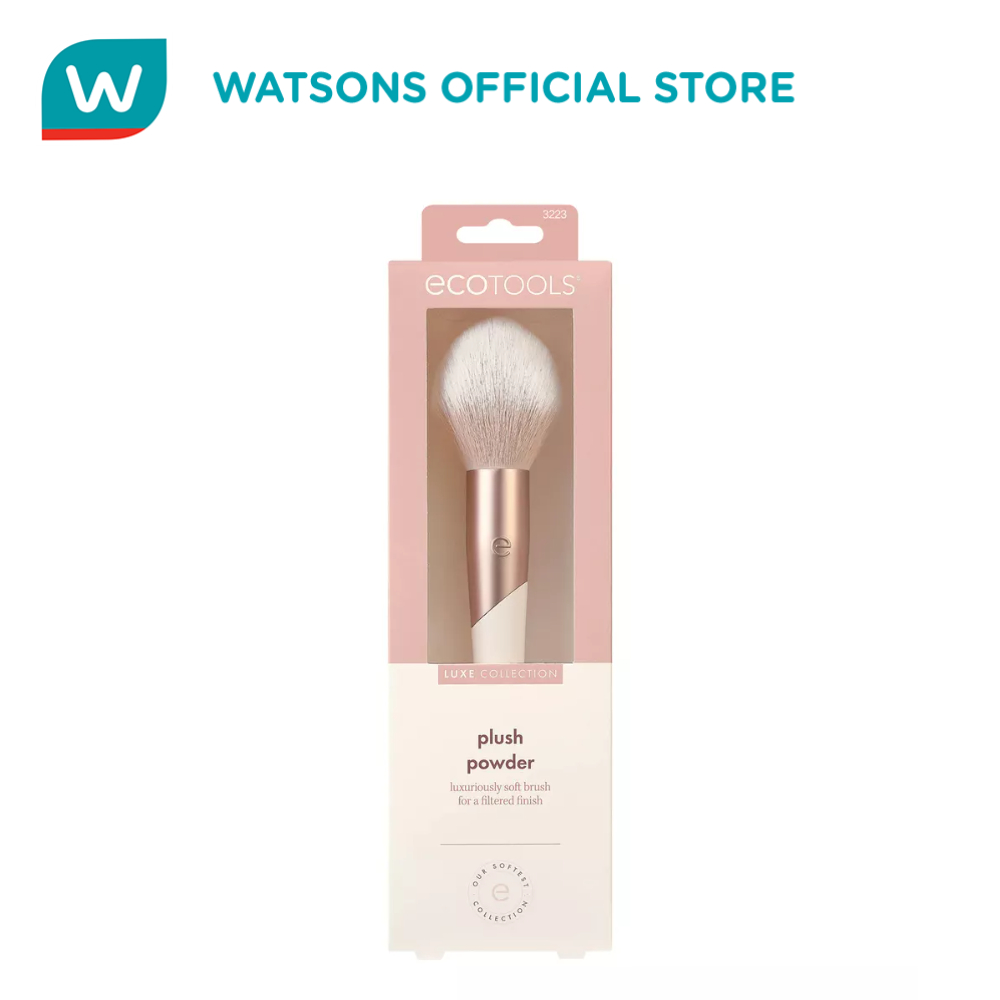ECOTOOLS Luxe Exquisite Plush Powder Brush Shopee Philippines