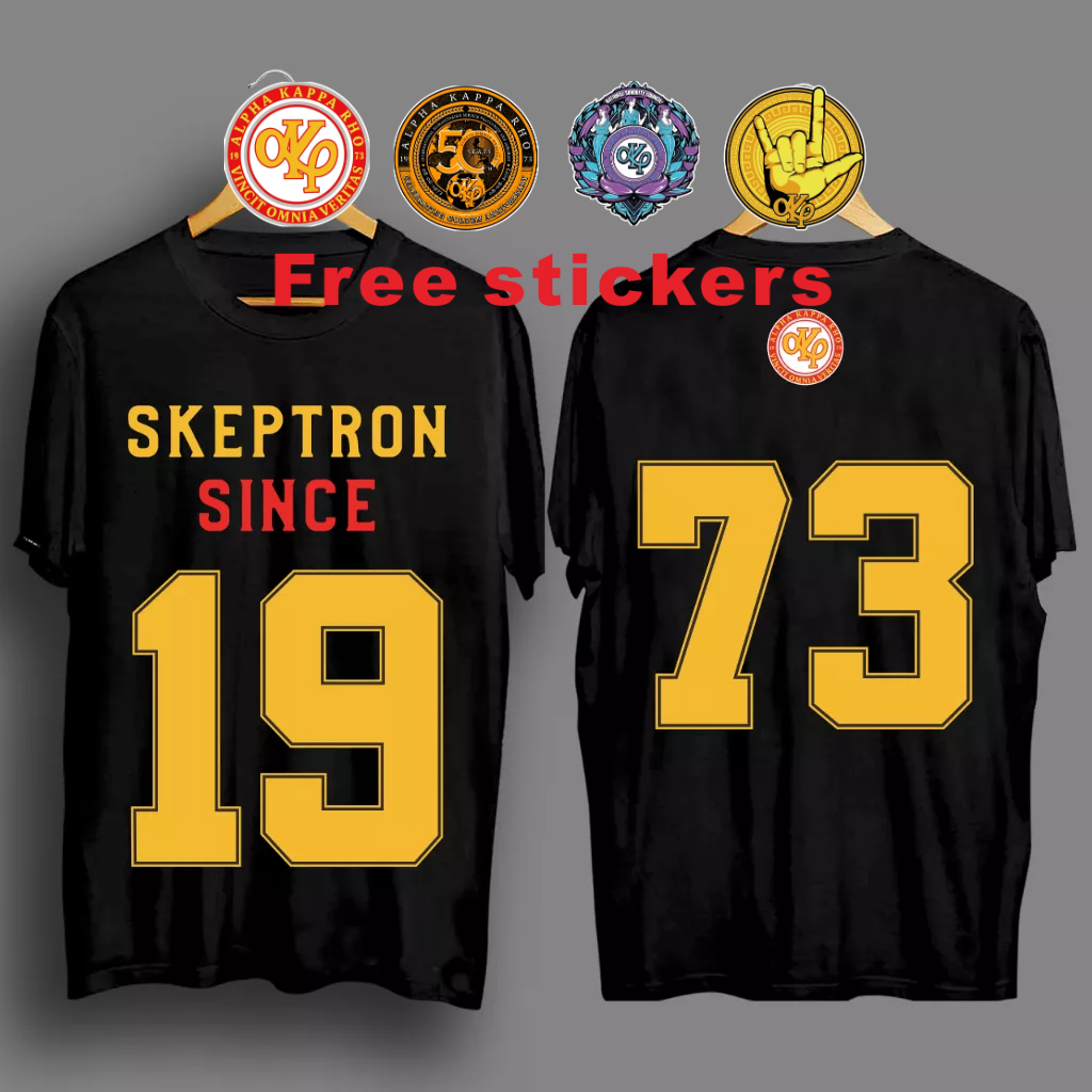 AKP 1973 Alpha Kappa Rho v25 50th Anniversary skeptron Clothing T-Shirt ...