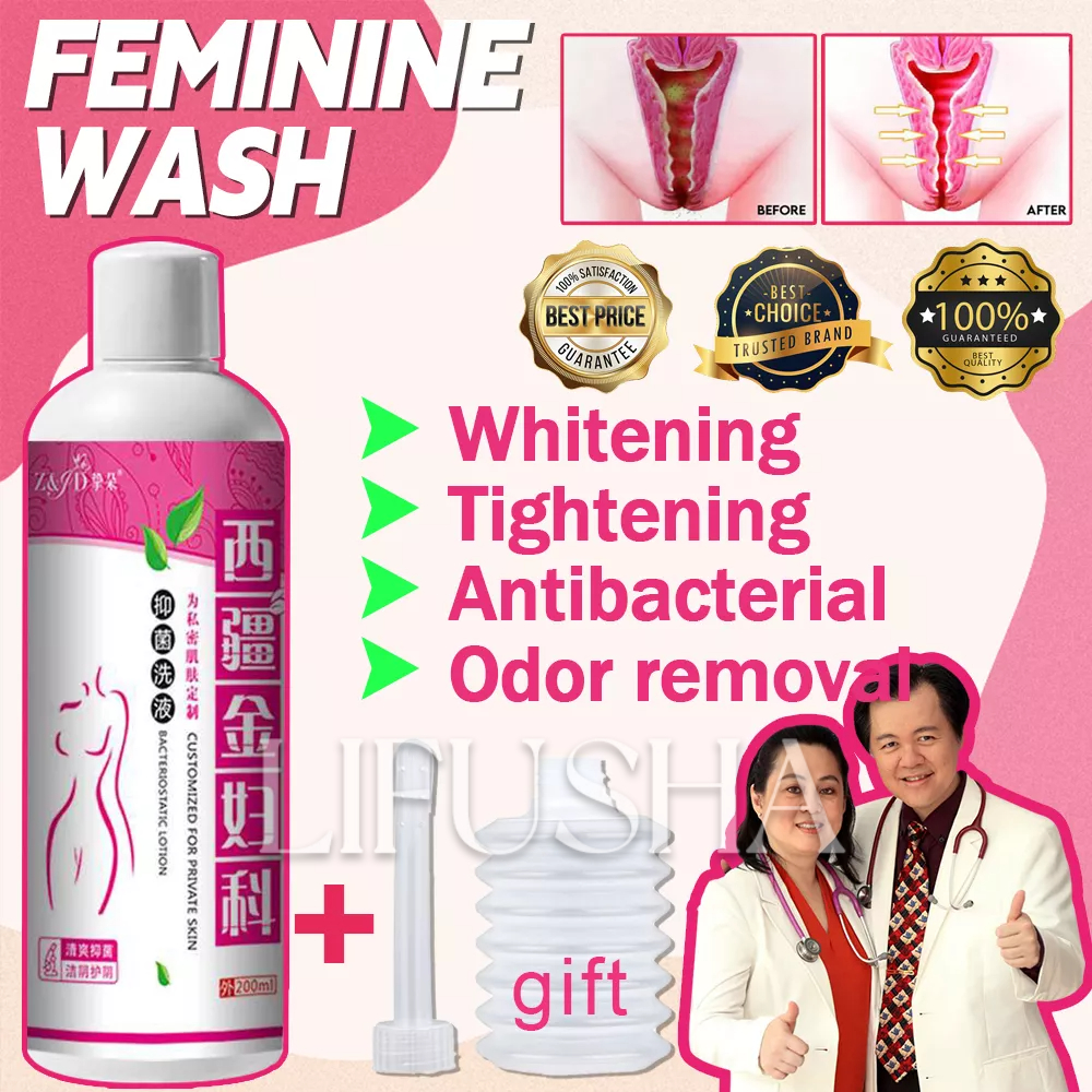 Feminine Wash Private Parts Wash Vaginal Itching Deodorant Antibacterial Feminine care Shopee