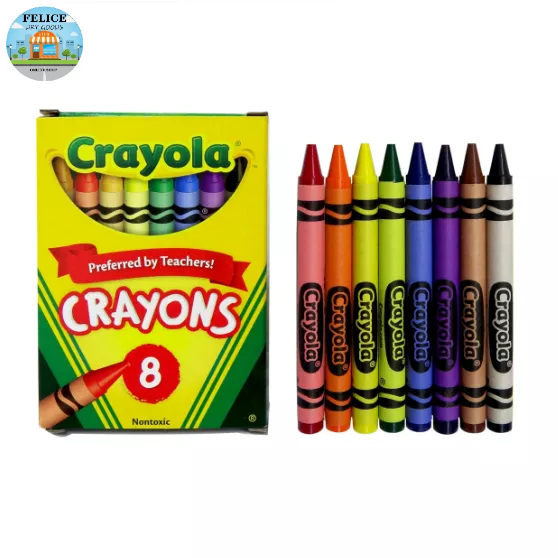 FELICE COD 8 Colors COD Learn and Play Crayola Crayons Coloring Pencil ...